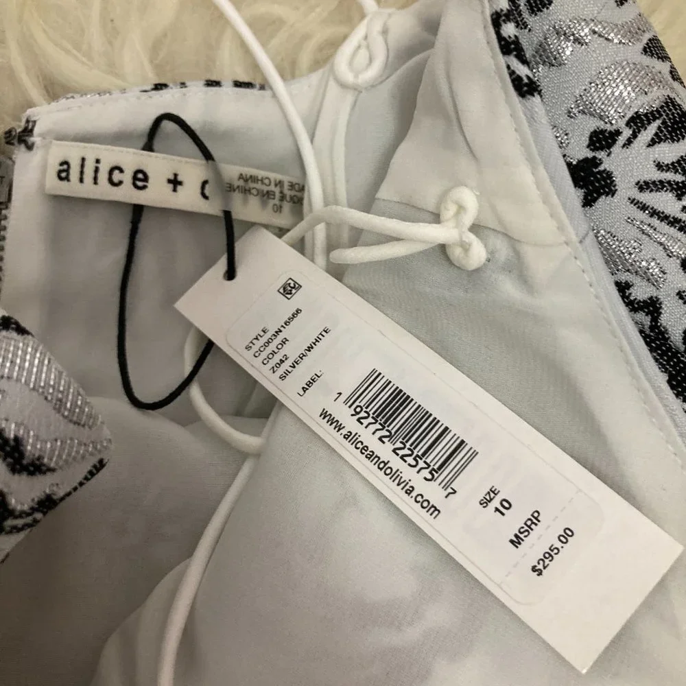 ALICE + OLIVIA Printed Mini Dress - Picture 10 of 13